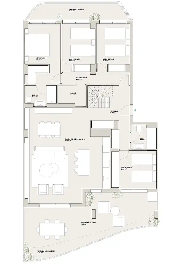 Apartamento con jardín en venta en La Carihuela - Los Nidos, imagen 8