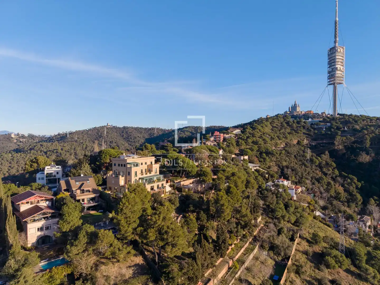 Vista exterior de Pis de lloguer en Barcelona amb Calefacció, Jardí privat i Parquet