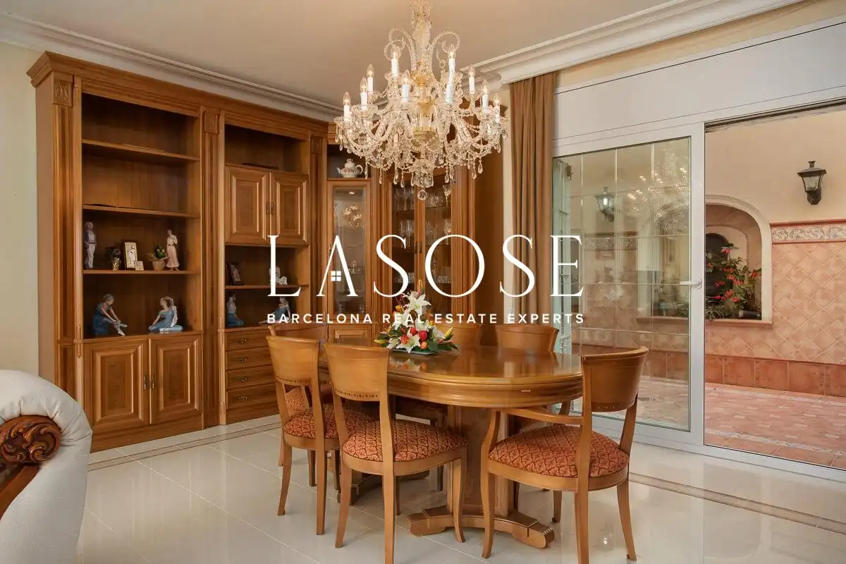 Dining room of Houses for sale in Arenys de Munt  with Air Conditioner, Private garden and Terrace