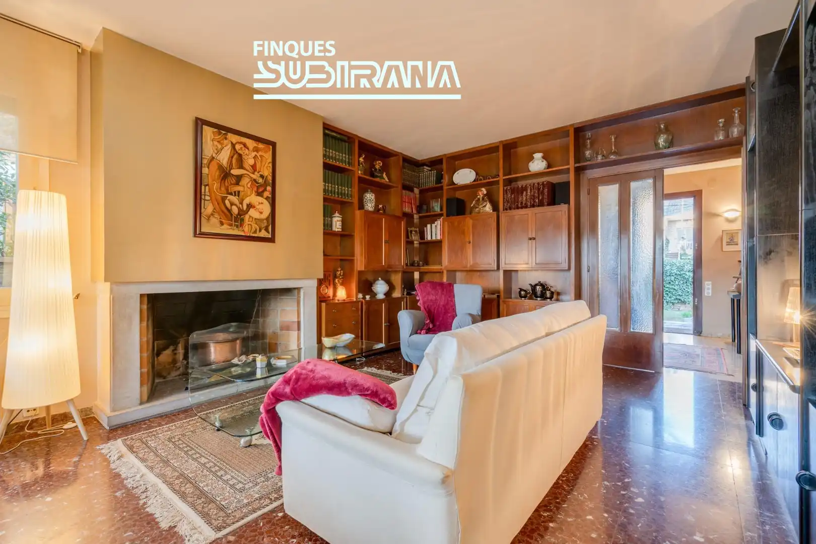 Living room of Houses for sale in Igualada  with Heating, Private garden and Terrace