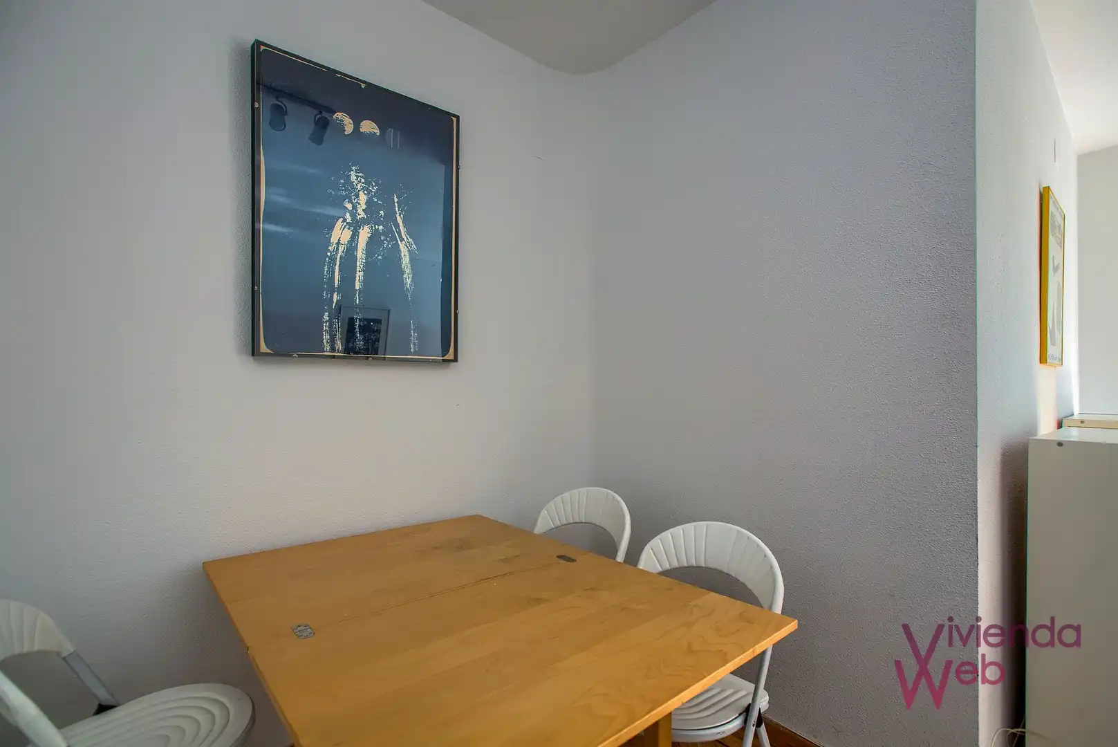 Esszimmer von Wohnung zur Miete in Madrid mit Klimaanlage, Heizung und Privatgarten