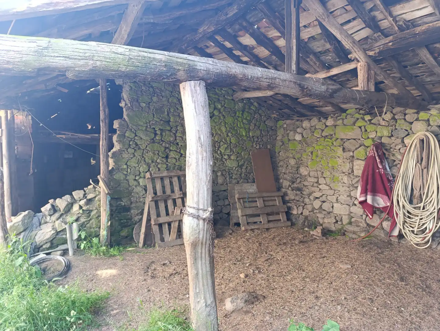 Vista exterior de Casa o chalet en venta en O Saviñao  con Jardín privado, Amueblado y Balcón