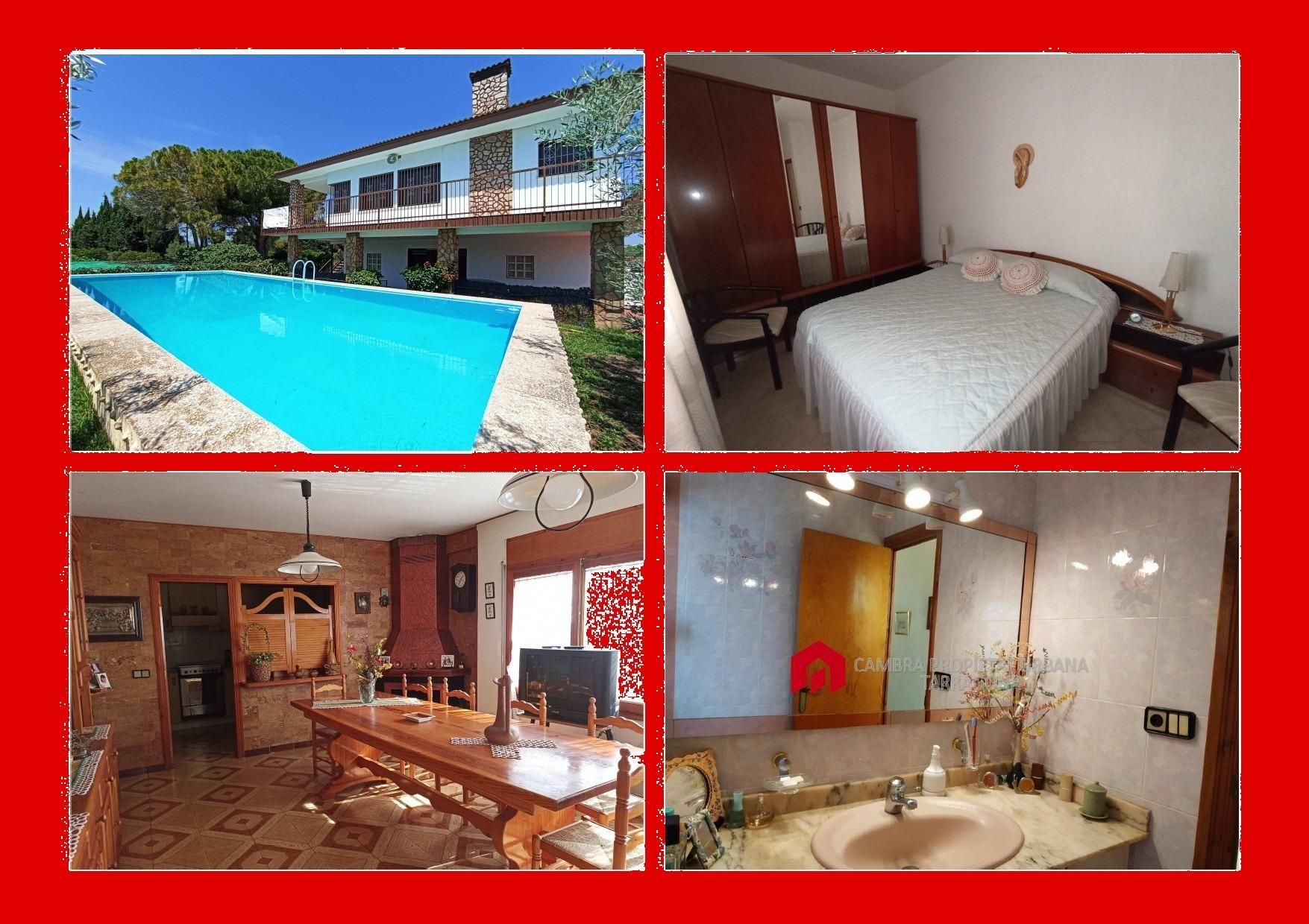 Exterior view of Country house for sale in L'Aldea  with Air Conditioner, Heating and Private garden