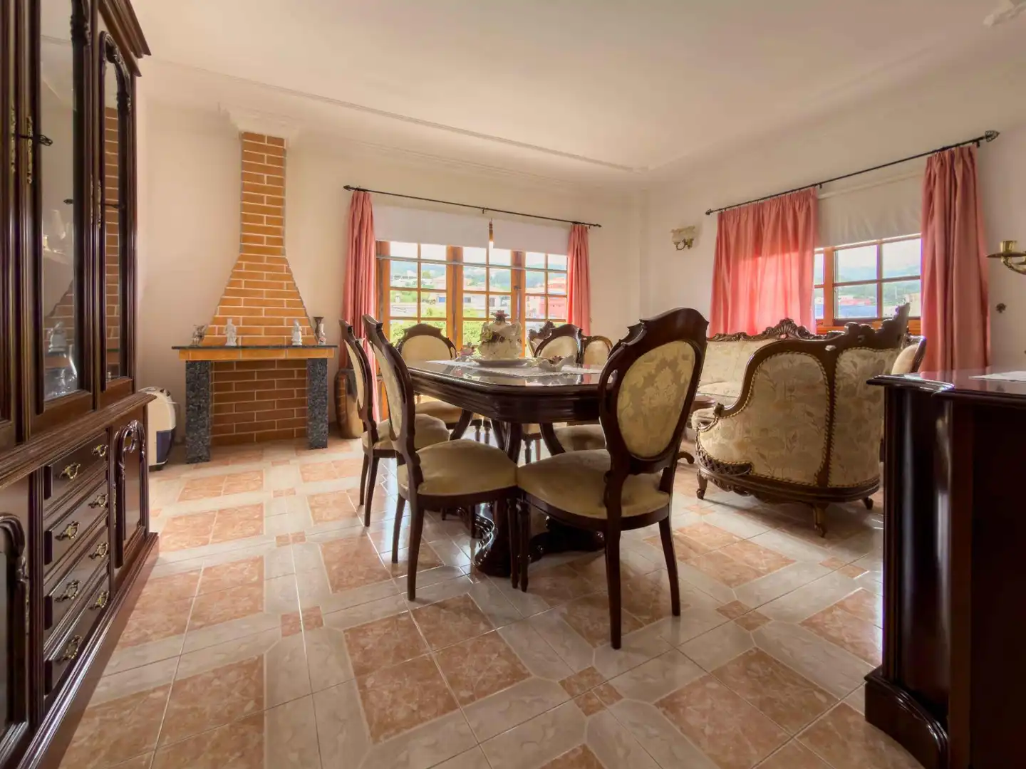 Dining room of Houses for sale in Icod de los Vinos  with Private garden, Terrace and Balcony