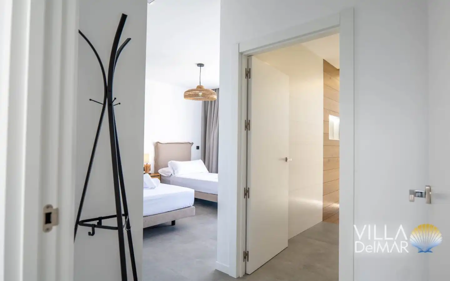 Bedroom of Houses for sale in Calpe / Calp  with Air Conditioner, Heating and Private garden