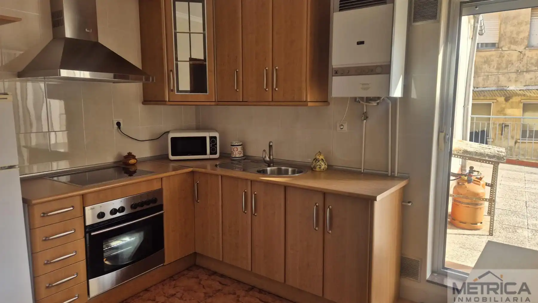 Kitchen of Flat for sale in Salamanca  with Air Conditioner, Heating and Terrace