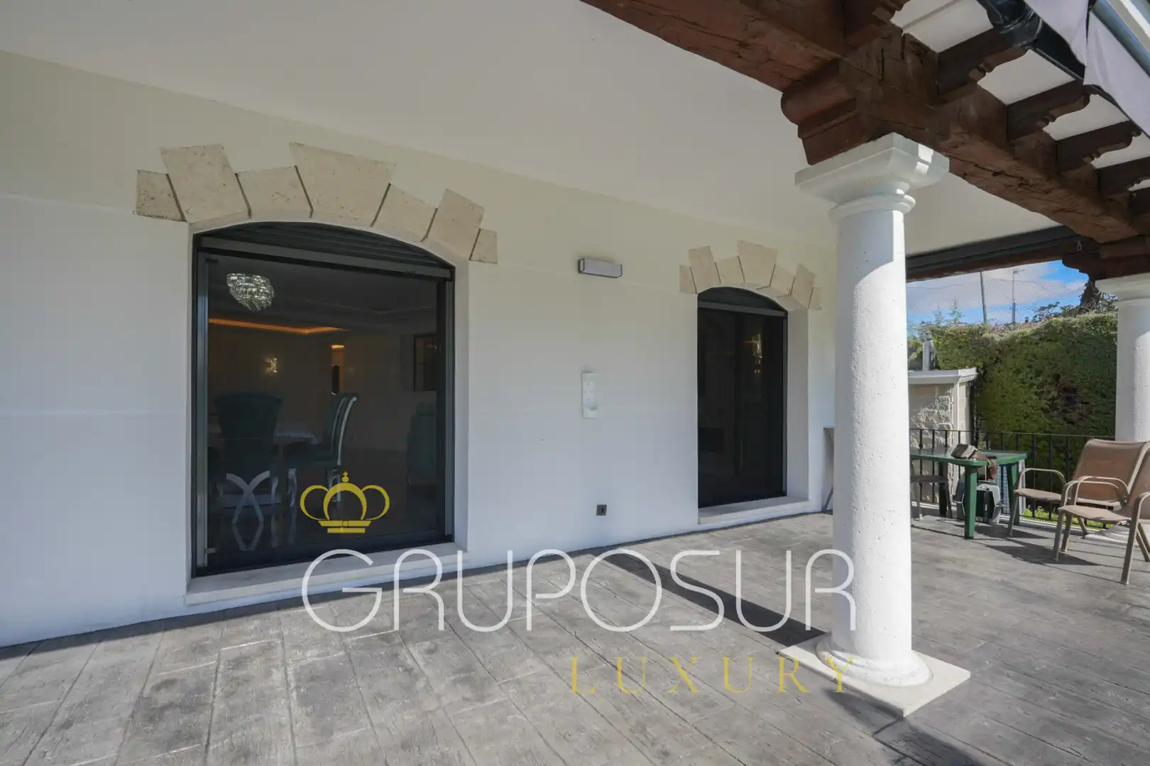 Terraza de Casa o chalet en venta en Valladolid con Aire acondicionado, Calefacción y Jardín privado