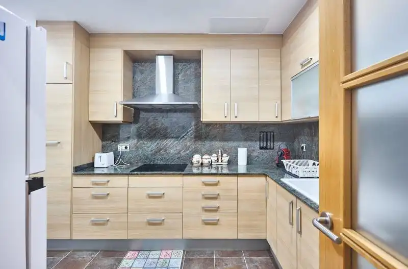 Cocina de Casa adosada en venta en Sant Feliu de Llobregat con Terraza