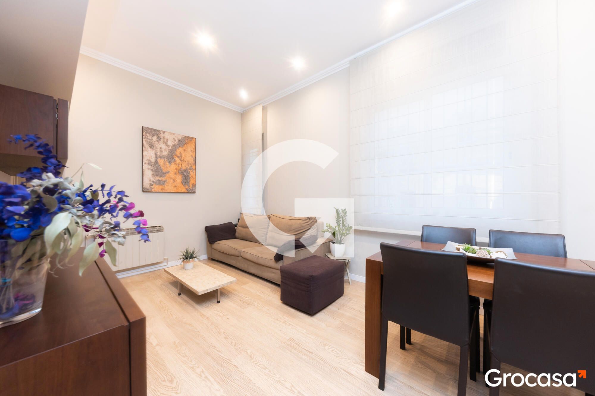 Living room of Flat for sale in L'Hospitalet de Llobregat  with Heating, Storage room and Oven