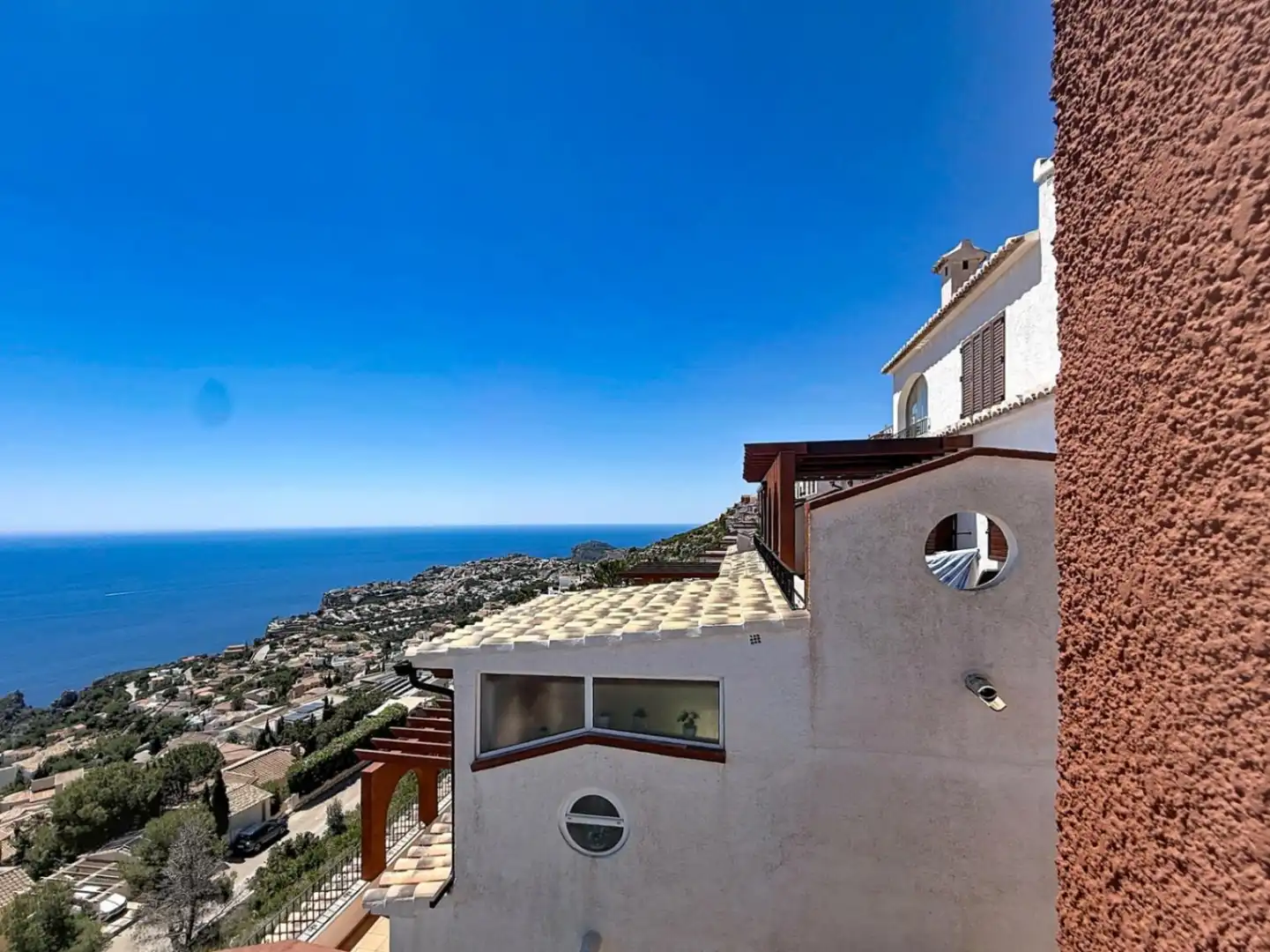 Vista exterior de Apartamento en venta en Benitachell / El Poble Nou de Benitatxell con Aire acondicionado, Calefacción y Terraza