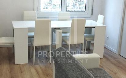 Dining room of Flat for sale in  Barcelona Capital  with Air Conditioner, Heating and Balcony