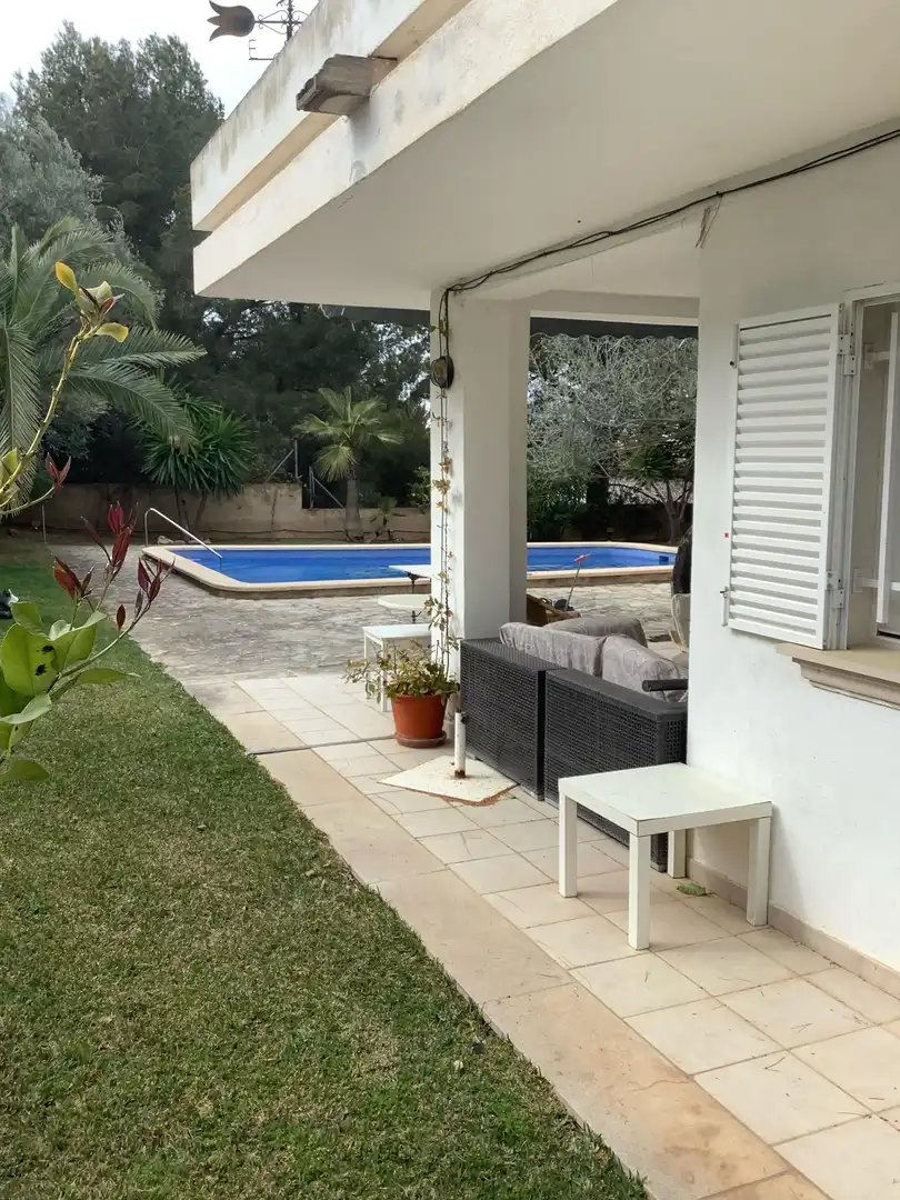 Swimming pool of Houses for sale in Calvià  with Private garden, Terrace and Storage room