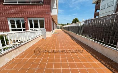 Terrasse von Wohnung zum verkauf in Burgos Capital mit Schwimmbad