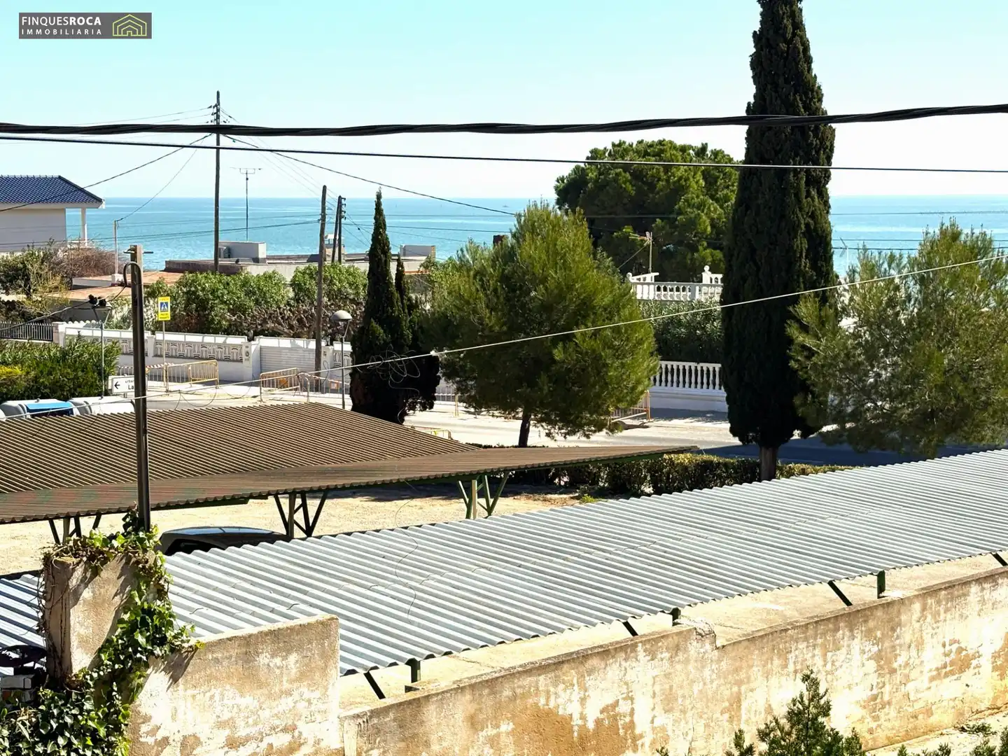 Vista exterior de Casa o chalet en venta en La Ràpita con Aire acondicionado, Jardín privado y Terraza