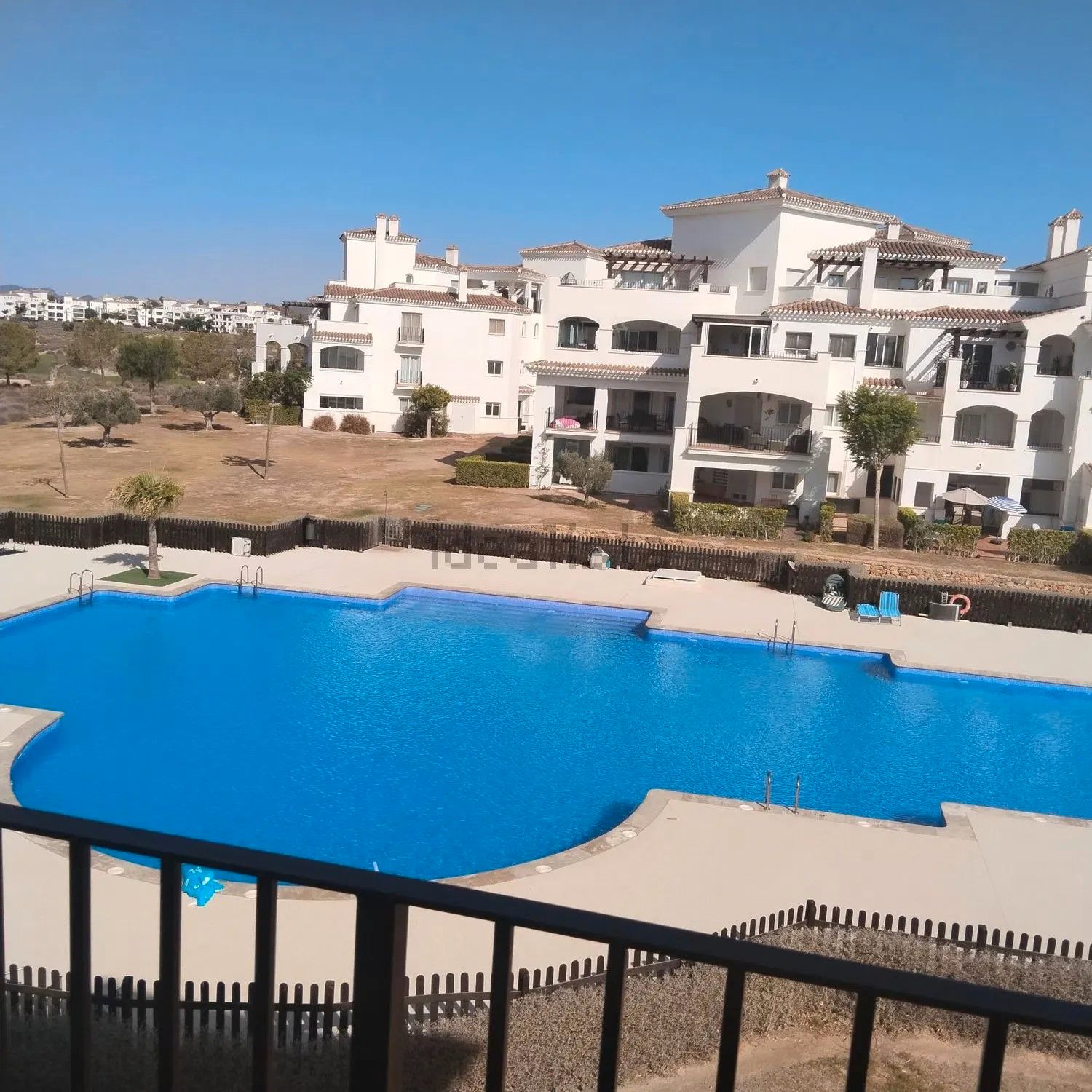 Piscina de Apartament en venda en  Murcia Capital amb Moblat, Balcó i Piscina comunitària