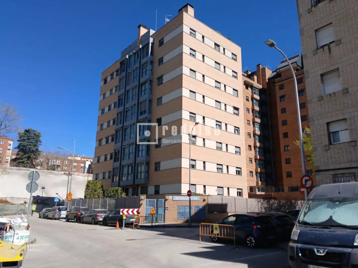 Vista exterior de Pis en venda en  Madrid Capital amb Aire condicionat, Jardí privat i Parquet