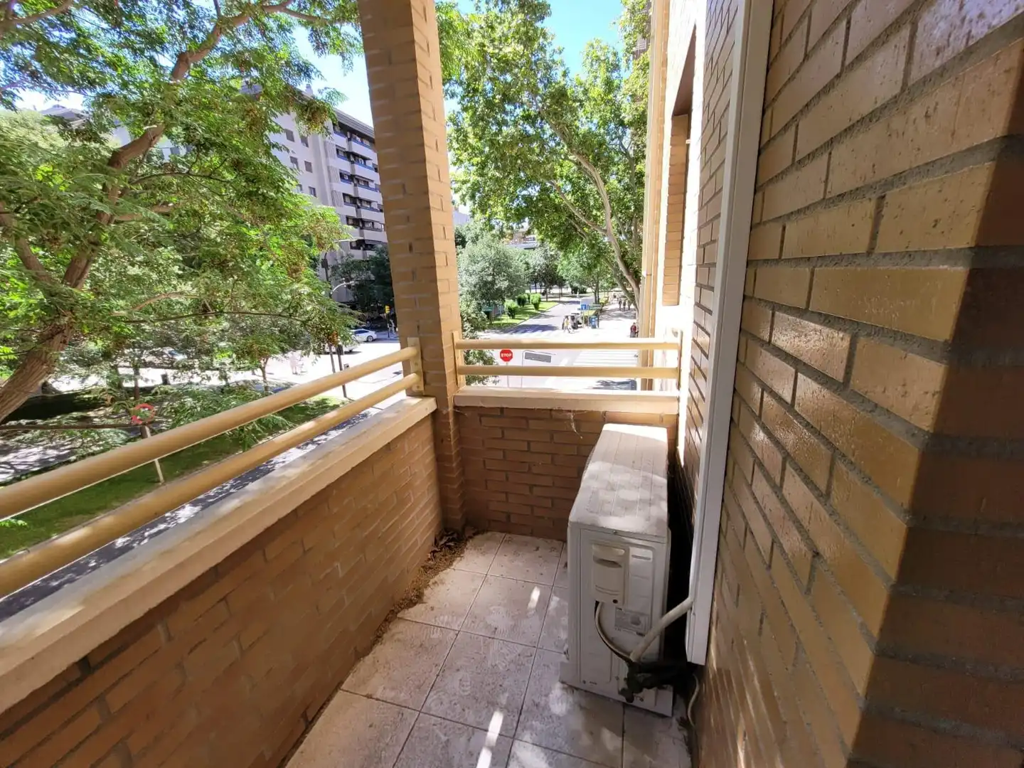 Balcony of Flat for sale in Zaragoza  with Air Conditioner, Heating and Balcony