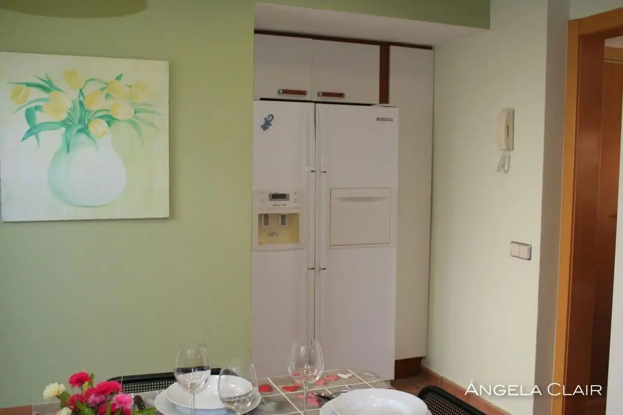 Kitchen of Flat for rent in Sitges  with Air Conditioner, Heating and Parquet flooring