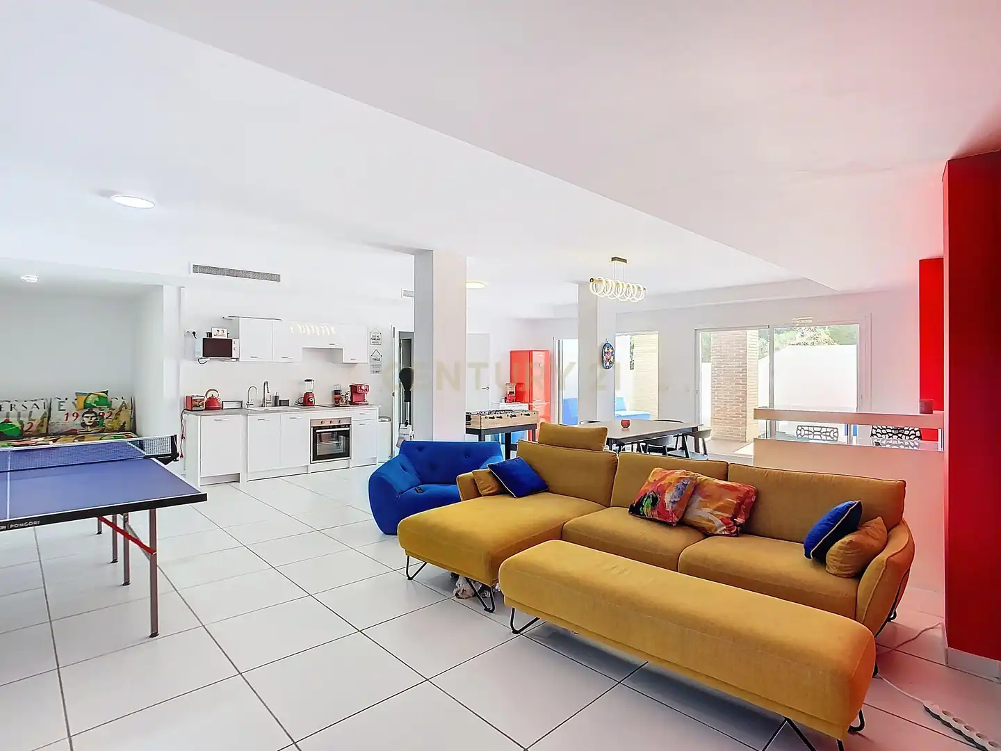 Wohnzimmer von Haus oder Chalet zum Verkauf in Benalmádena mit Klimaanlage, Balkon und Alarm