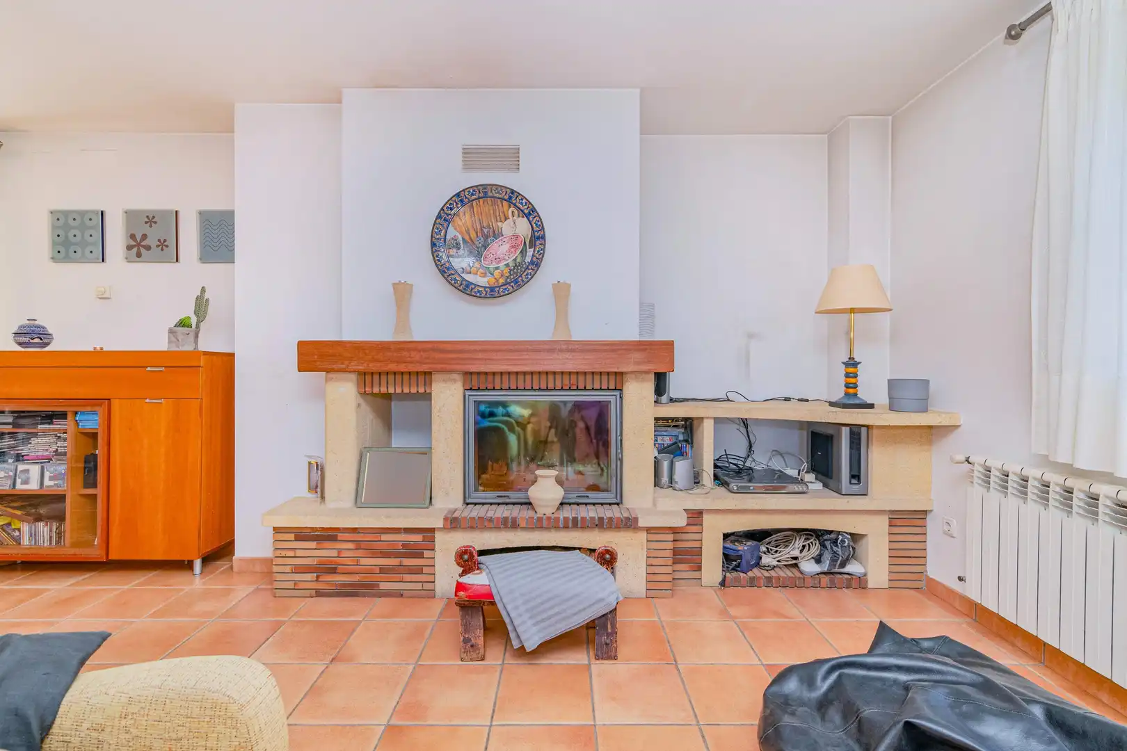 Sala d'estar de Casa o xalet en venda en La Zubia amb Calefacció i Jardí privat