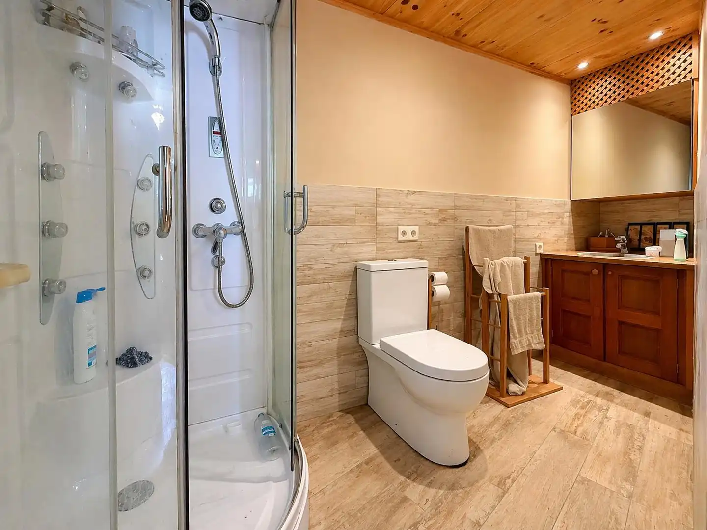 Baño de Casa adosada en venta en Búger con Aire acondicionado, Terraza y Amueblado