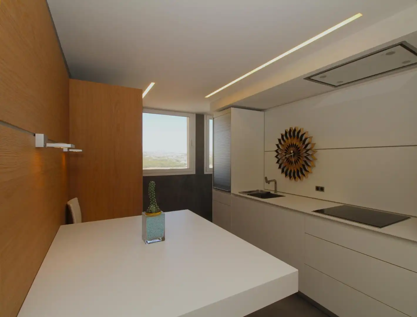 Kitchen of Apartments for sale in Calpe / Calp  with Air Conditioner, Heating and Private garden