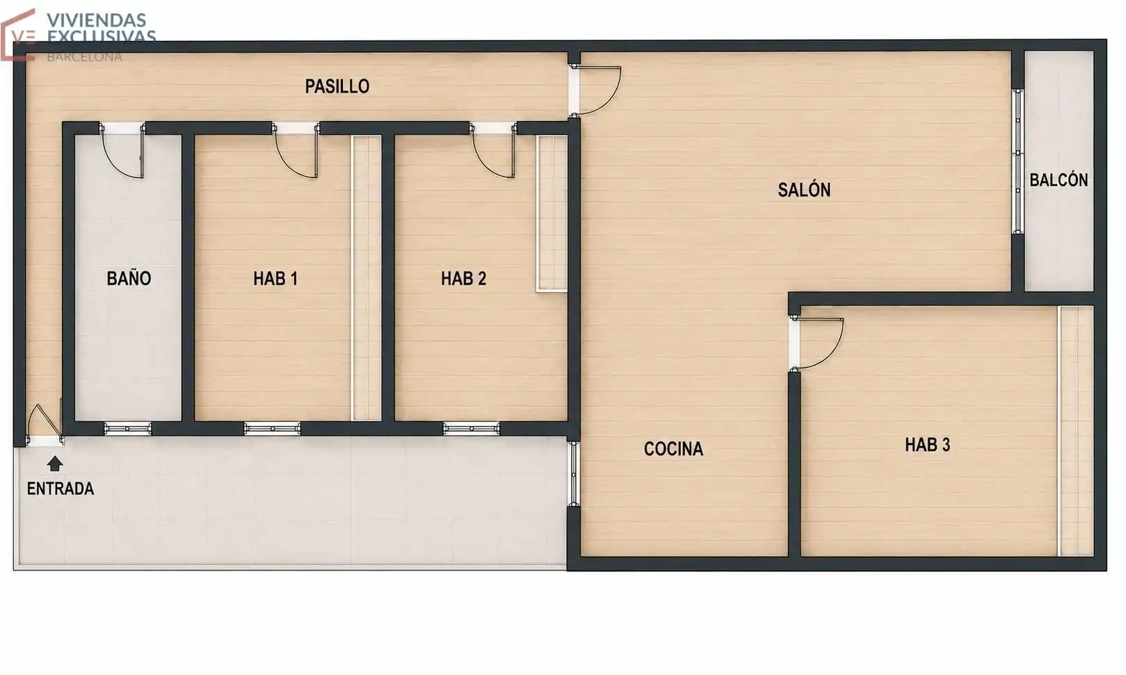 Flat with terrace for sale in Avenida de Roma, imagen 23