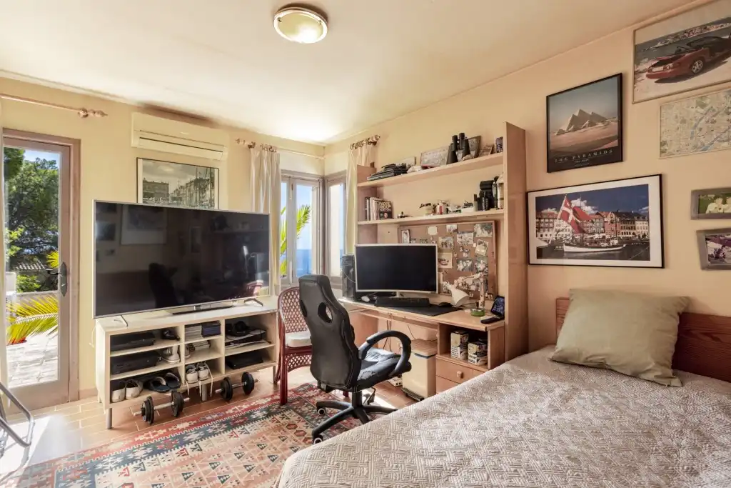 Dormitori de Casa o xalet en venda en Calvià amb Aire condicionat, Jardí privat i Terrassa