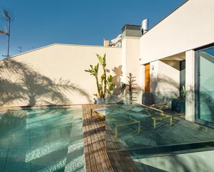 Swimming pool of House or chalet to rent in Terrassa  with Air Conditioner, Private garden and Terrace