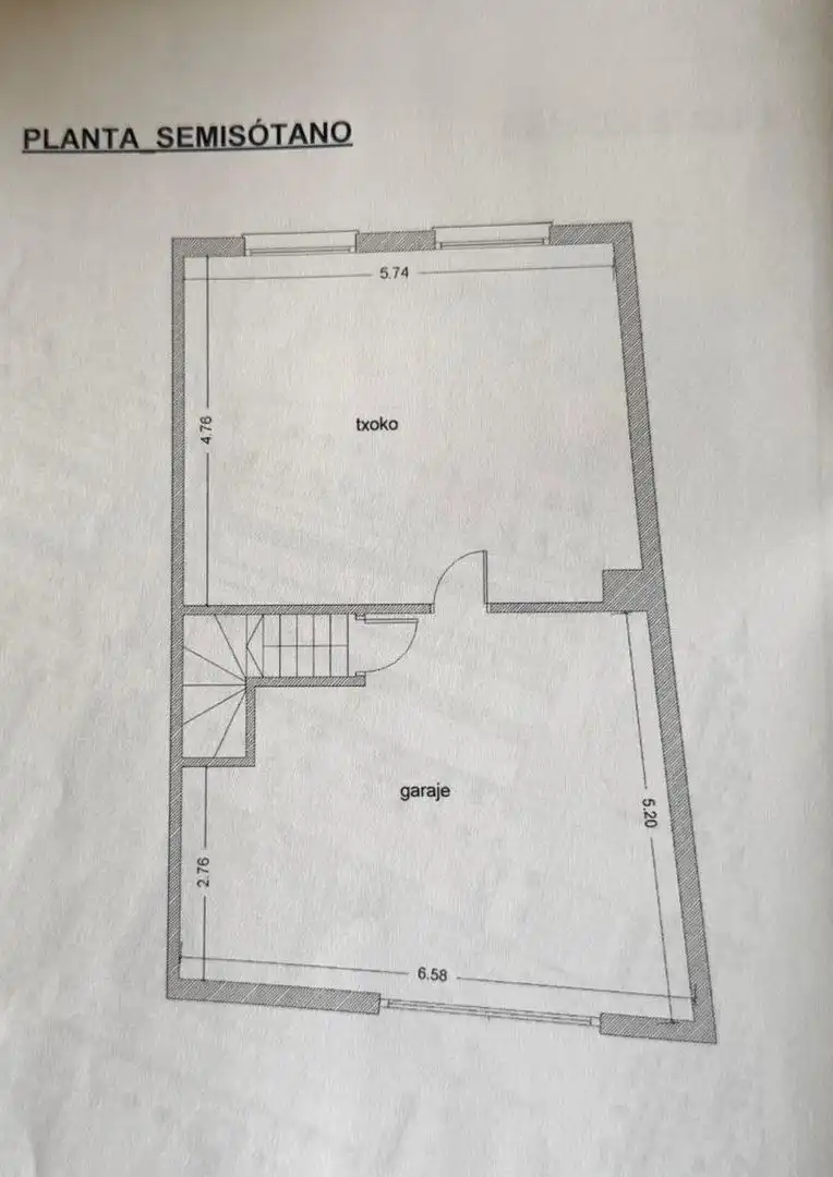 Casa adosada en venta en Salvatierra / Agurain con Calefacción y Jardín privado