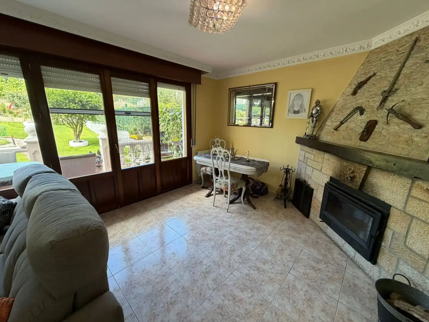 Sala de estar de Casa o chalet en venta en Meruelo con Calefacción, Jardín privado y Terraza