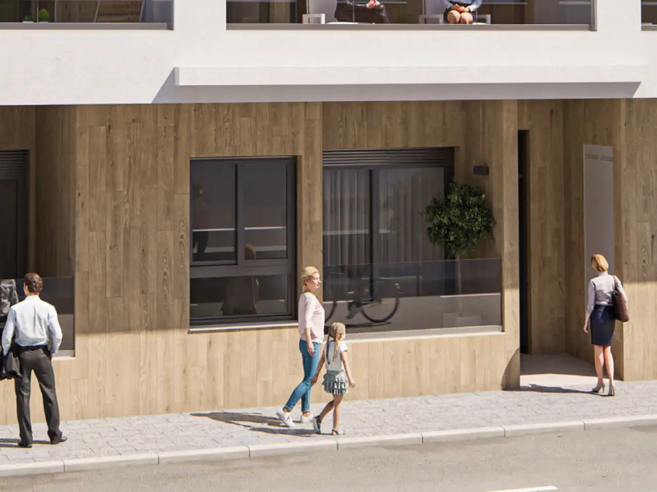 Exterior view of Ground floor for sale in Torrevieja  with Air Conditioner, Heating and Terrace