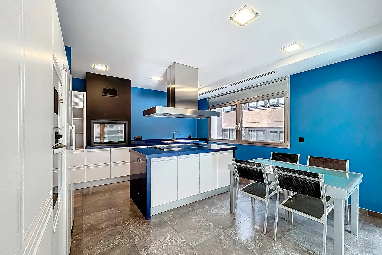 Kitchen of Attic for sale in Escaldes – Engordany  with Air Conditioner, Heating and Terrace