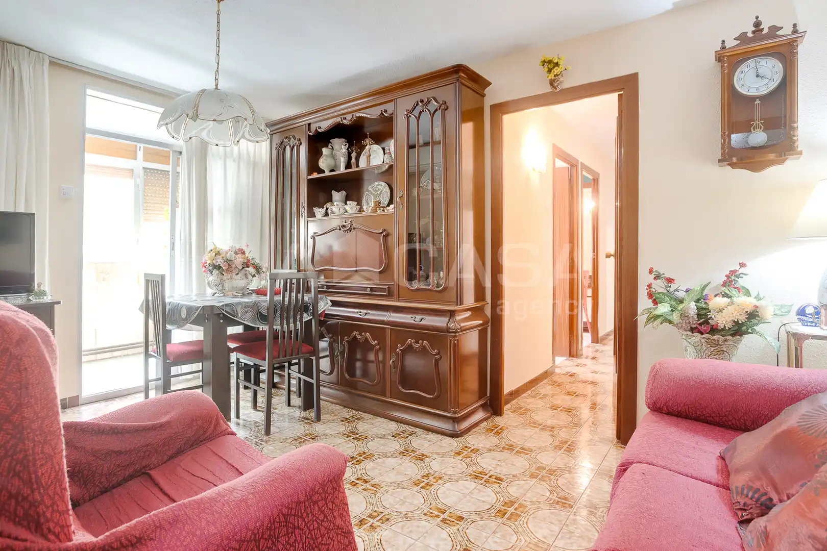 Sala de estar de Piso en venta en  Barcelona Capital con Calefacción