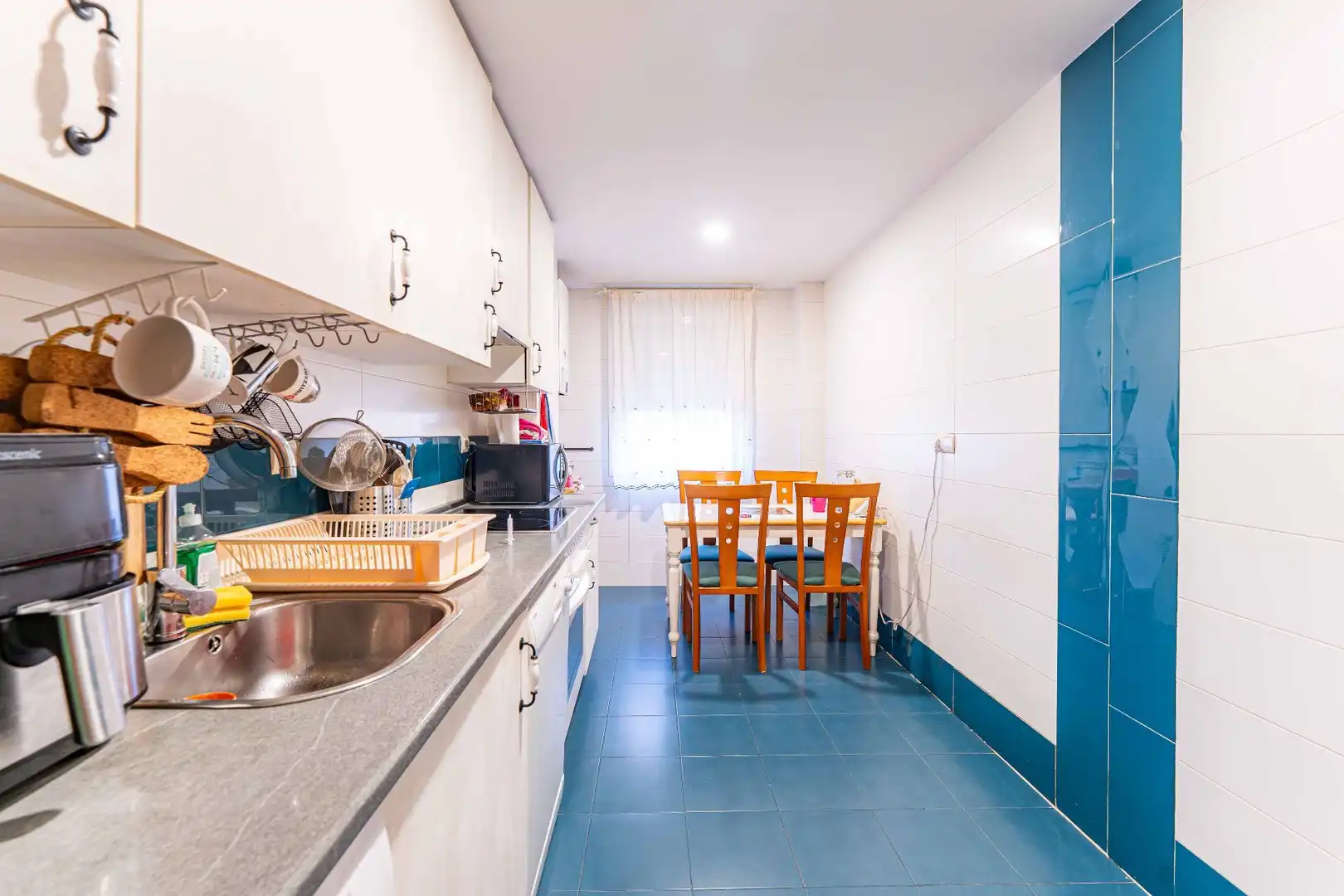 Kitchen of Flat for sale in Humanes de Madrid  with Air Conditioner, Heating and Terrace