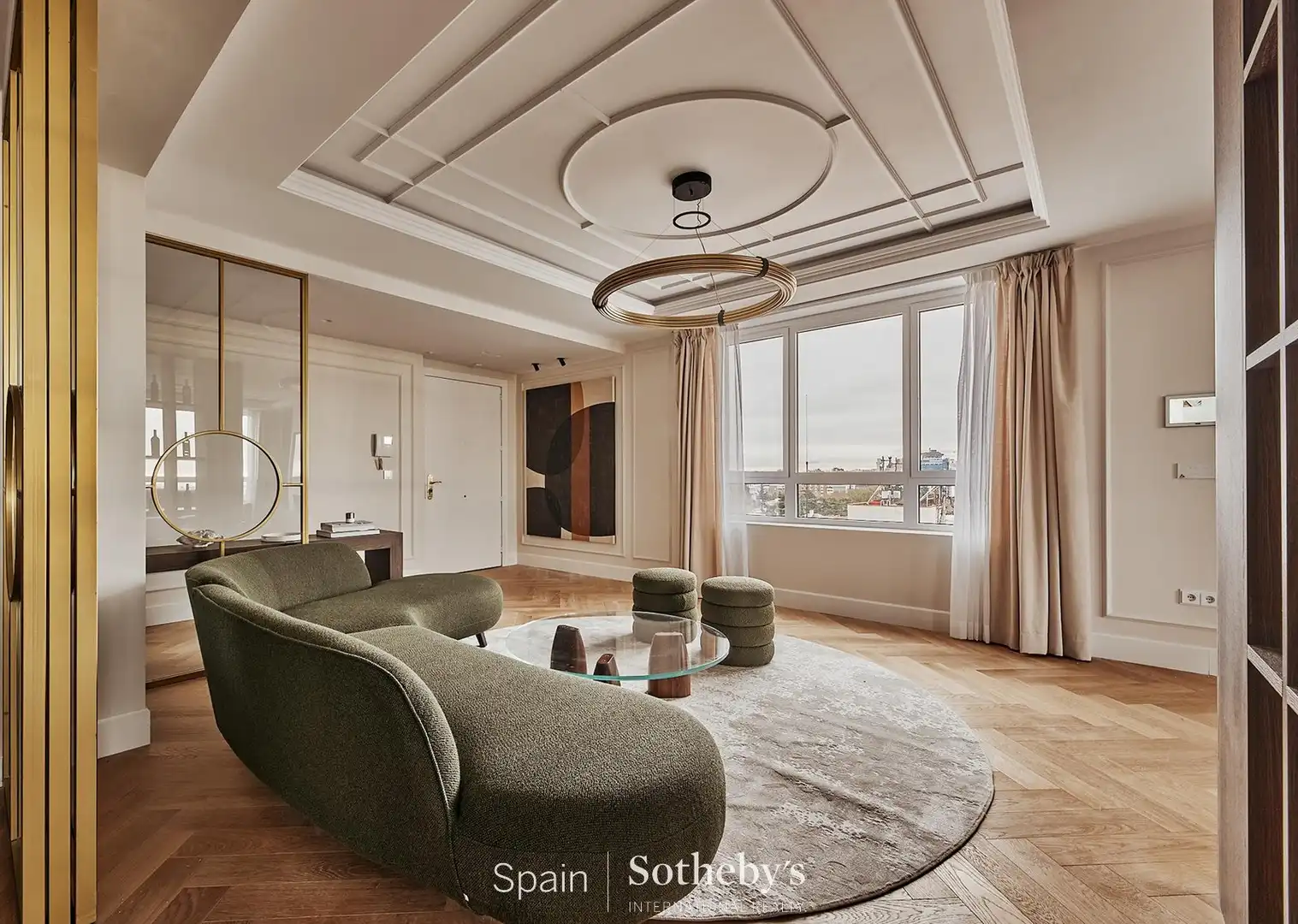 Living room of Apartments for sale in Madrid  with Air Conditioner, Terrace and Storage room
