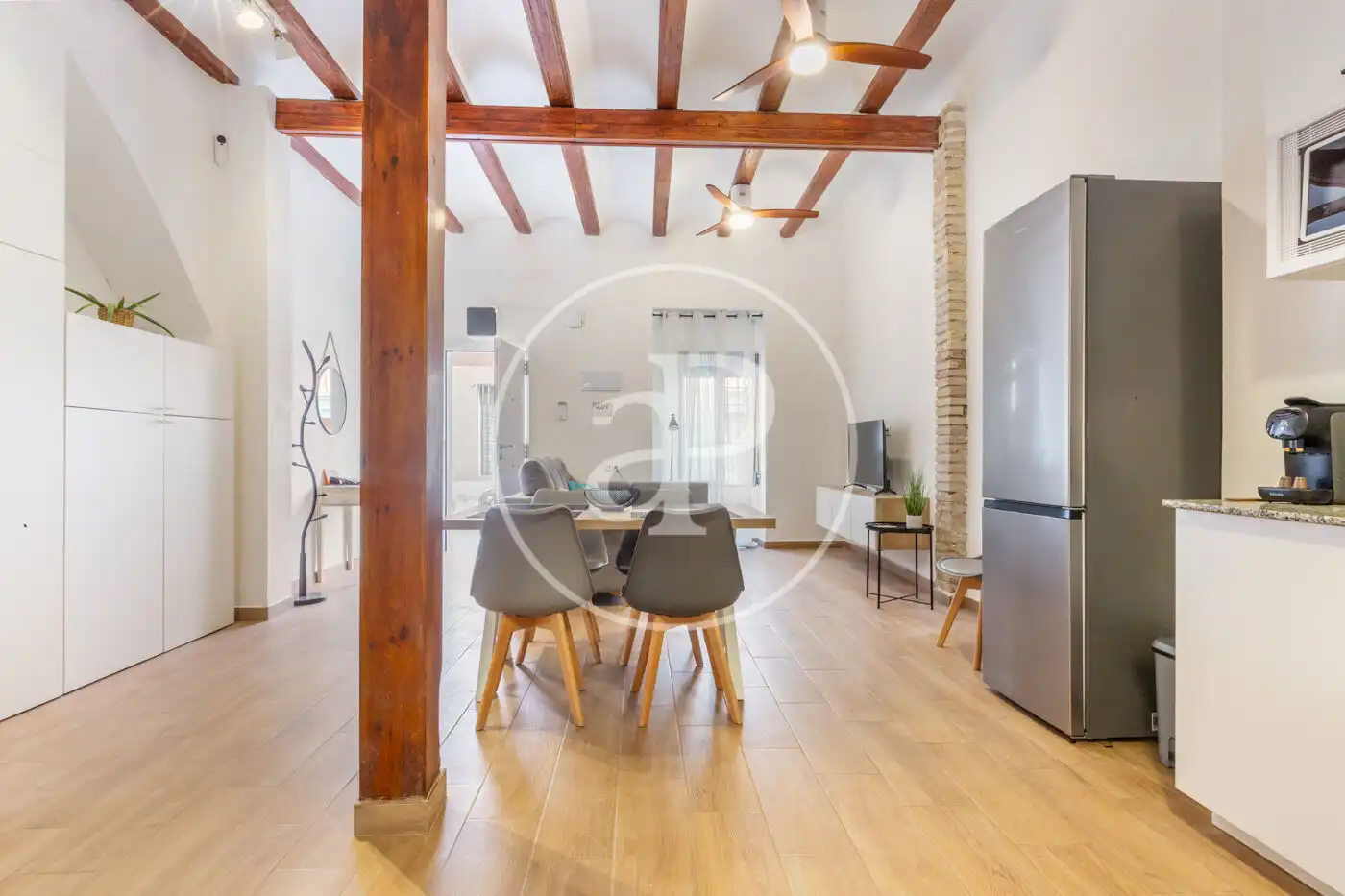 Exterior view of Flat for sale in Valencia  with Heating, Terrace and Furnished