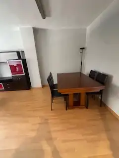Comedor de Apartamento de alquiler en Valverde de la Virgen con Calefacción, Parquet y Amueblado