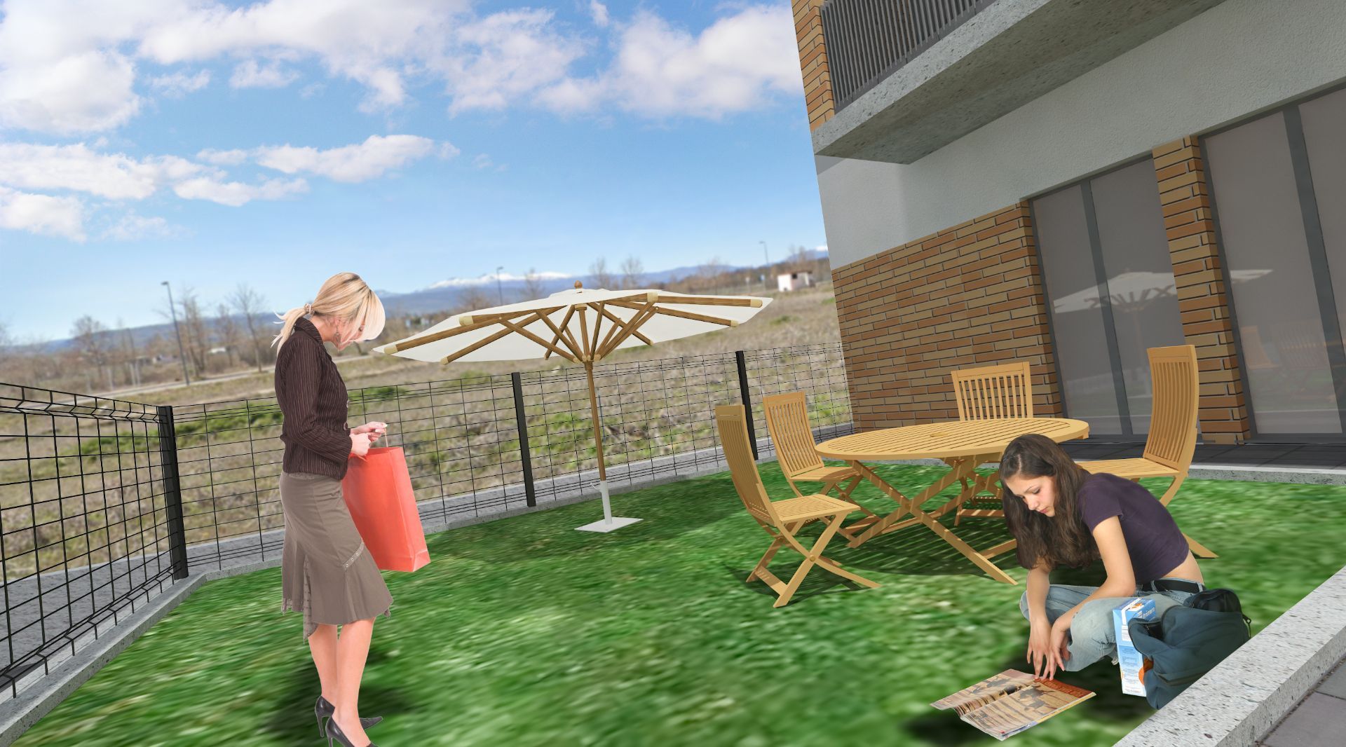 Terrace of House or chalet for sale in Ávila Capital  with Heating, Swimming Pool and Community pool