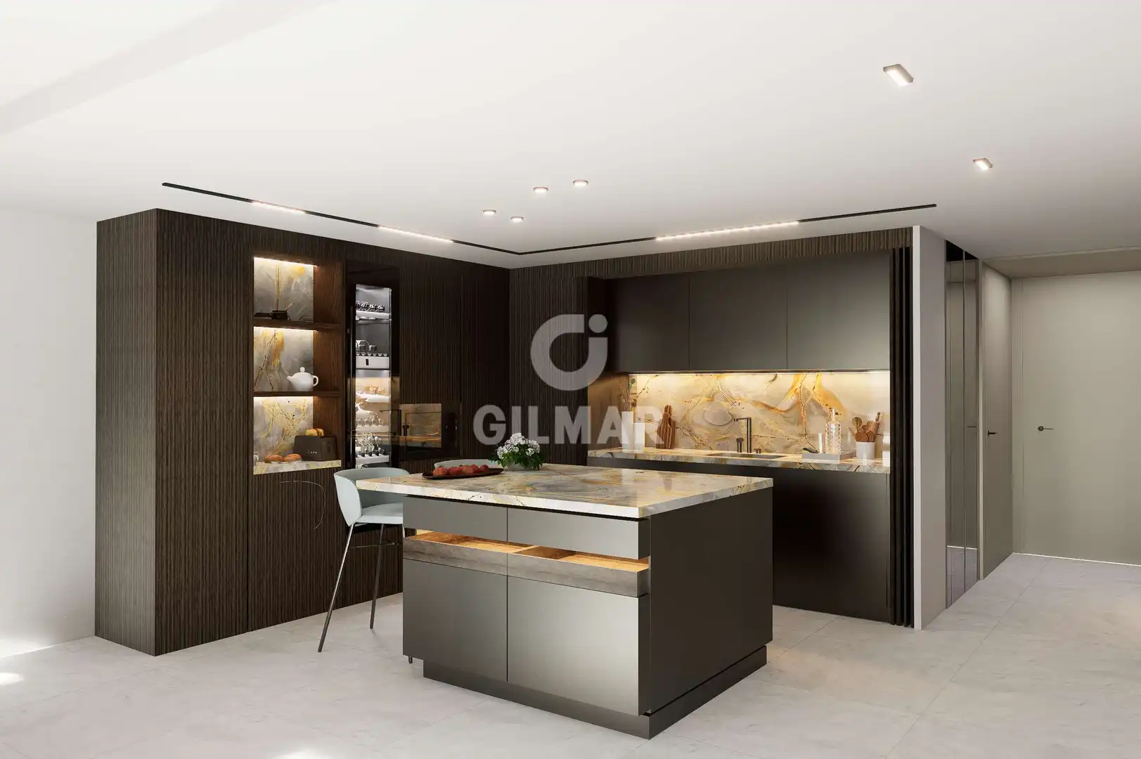 Kitchen of Duplexes for sale in Madrid  with Heating and Balcony