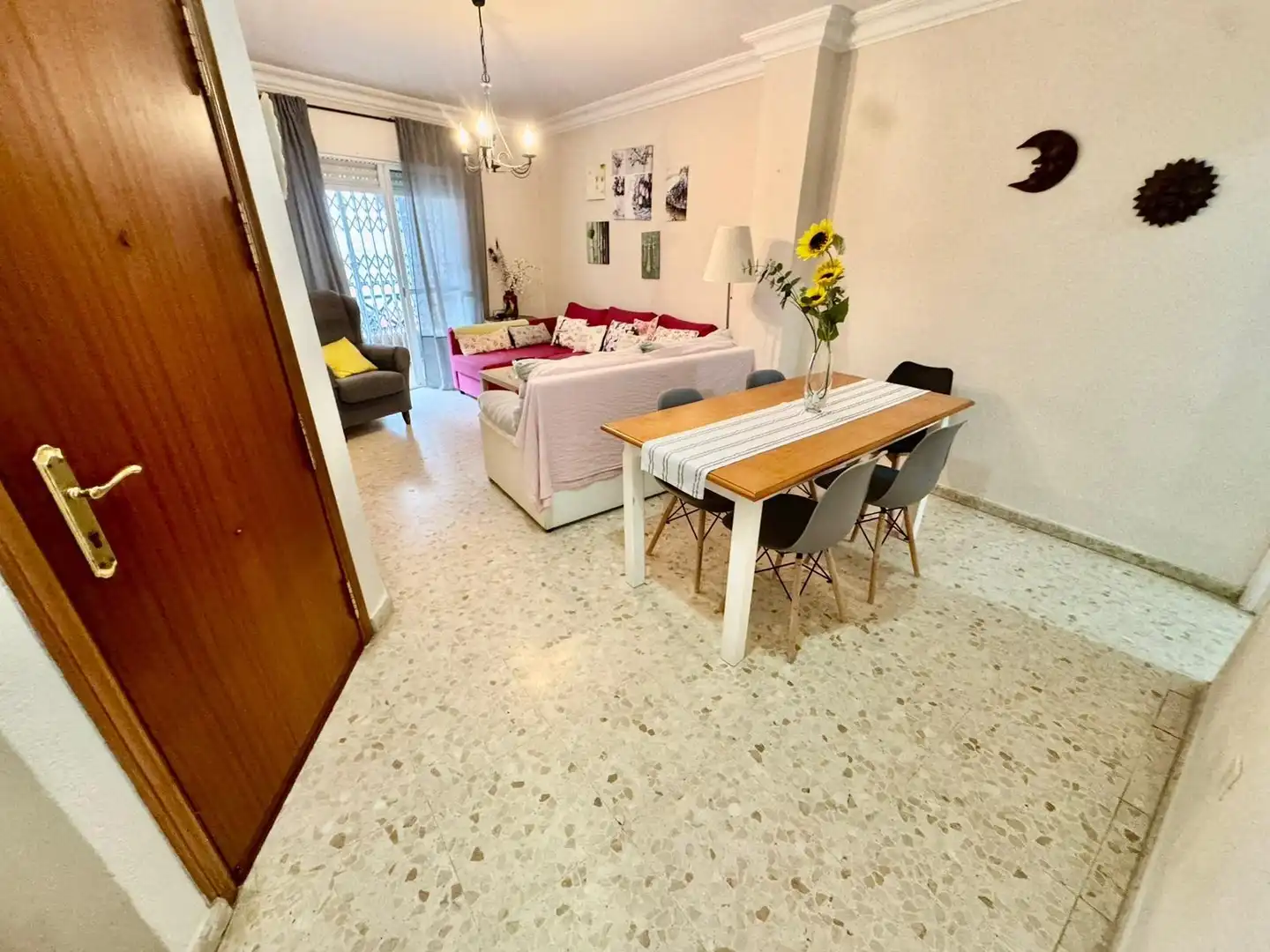Sala de estar de Planta baja en venta en Punta Umbría con Amueblado y Balcón