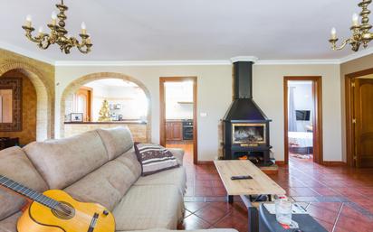 Living room of House or chalet for sale in Oliva  with Air Conditioner, Terrace and Swimming Pool