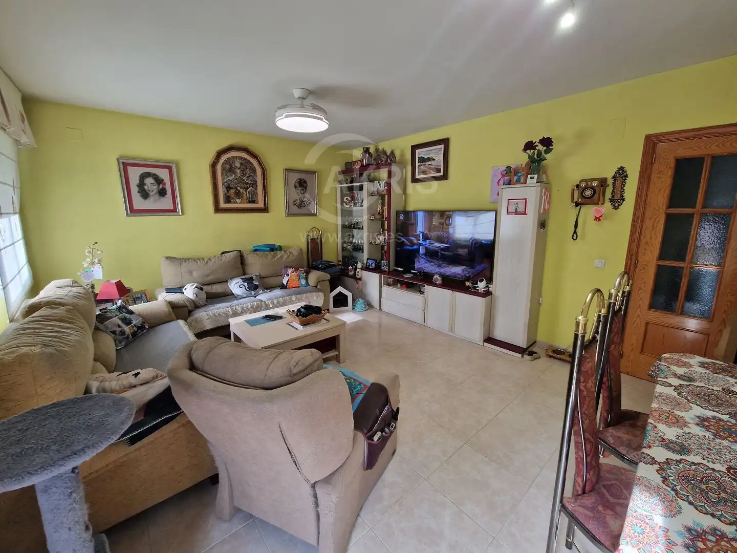 Sala de estar de Casa adosada en venta en Mocejón con Aire acondicionado, Calefacción y Trastero