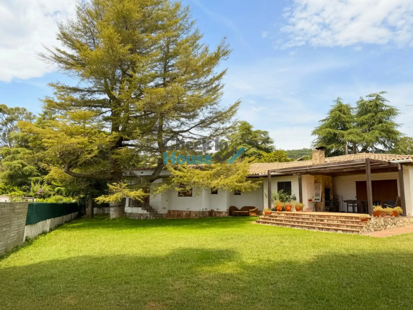 Garden of Houses for sale in Santa Cristina d'Aro  with Heating, Private garden and Terrace