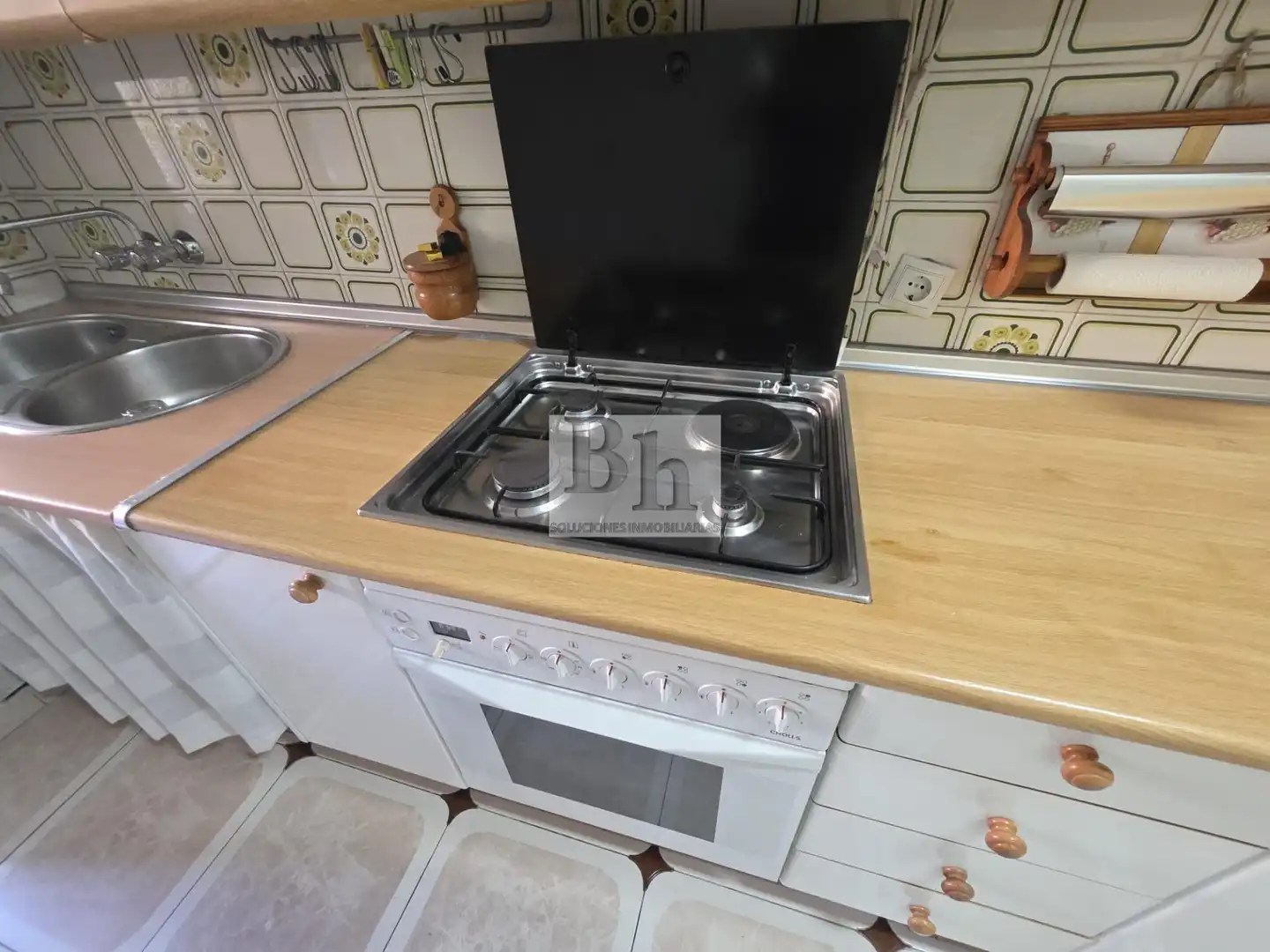Cocina de Piso de alquiler en Málaga con Amueblado