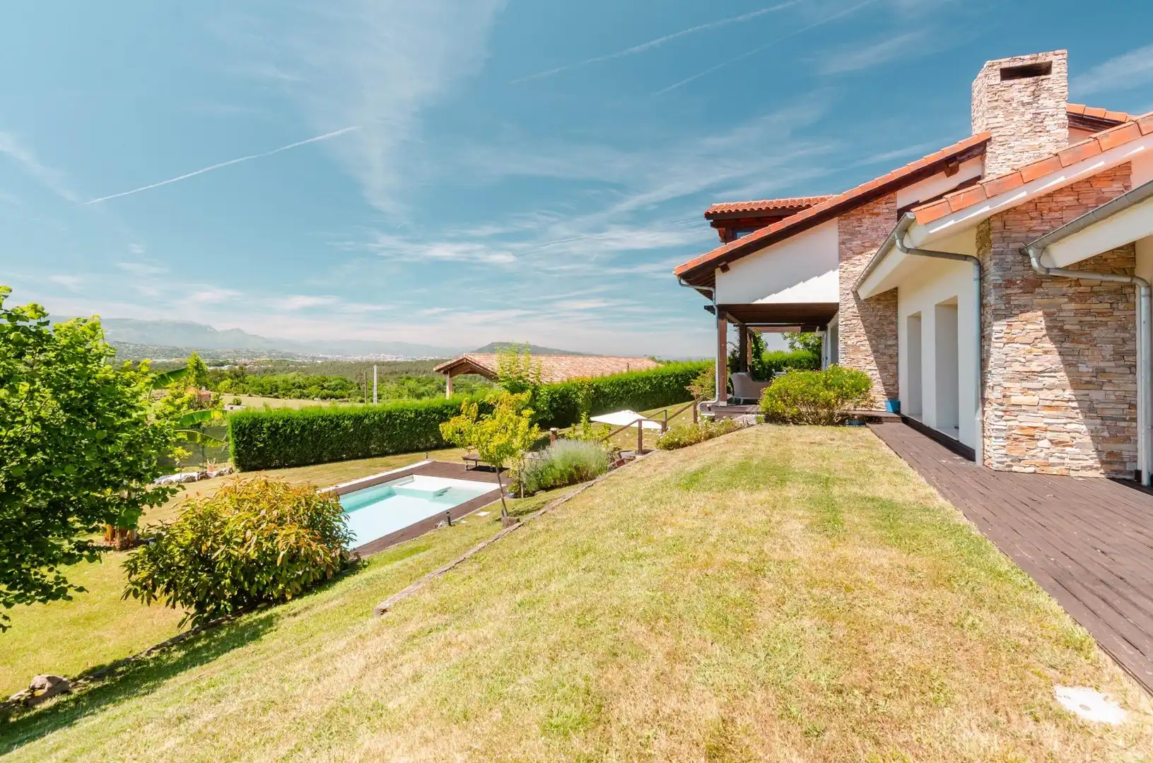 Jardín de Casa o chalet en venta en Siero con Aire acondicionado, Calefacción y Jardín privado