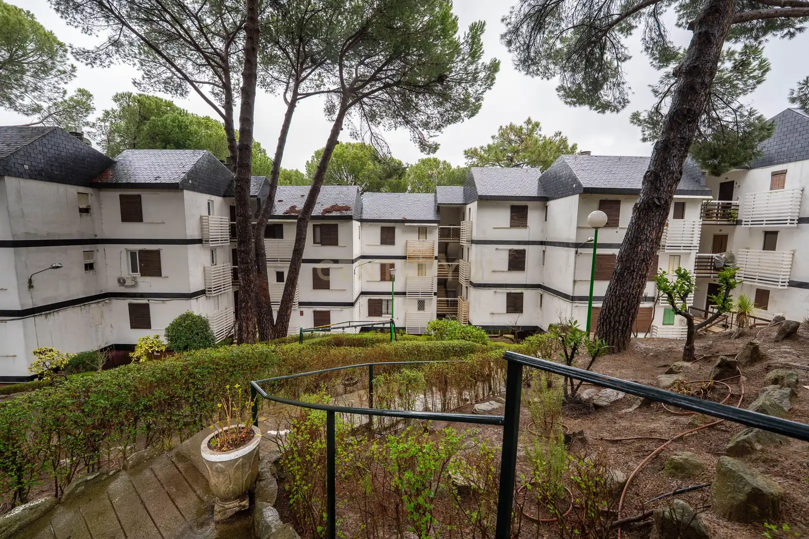 Exterior view of Flat for sale in San Martín de Valdeiglesias  with Air Conditioner, Private garden and Furnished