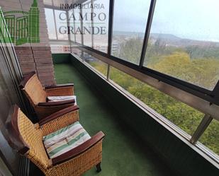 Terrace of Flat to rent in Palencia Capital  with Heating, Parquet flooring and Terrace