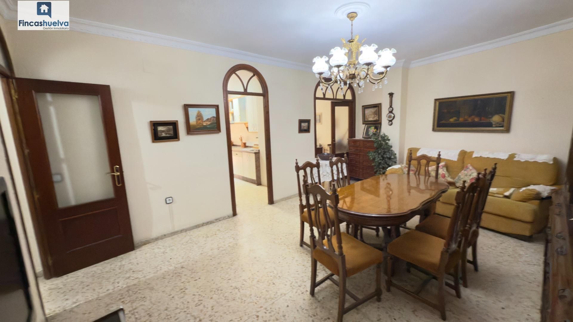 Dining room of Flat for sale in  Huelva Capital  with Storage room and Balcony