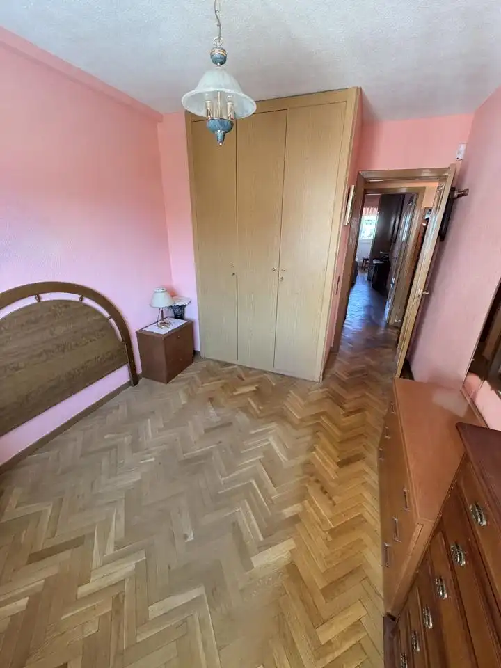 Schlafzimmer von Wohnung zum Verkauf in Madrid mit Heizung, Parkett und Gemeinschaftspool